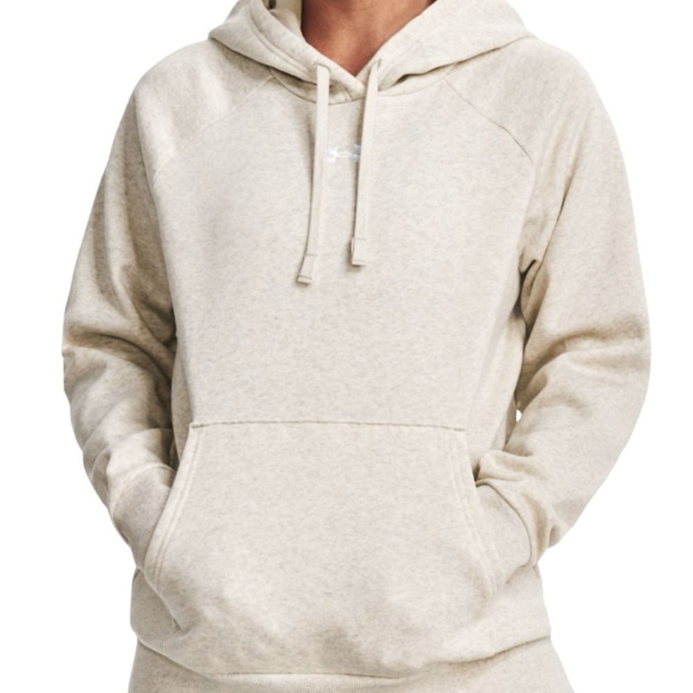 Under Armour women’s Fleece Hoodie, small, tan